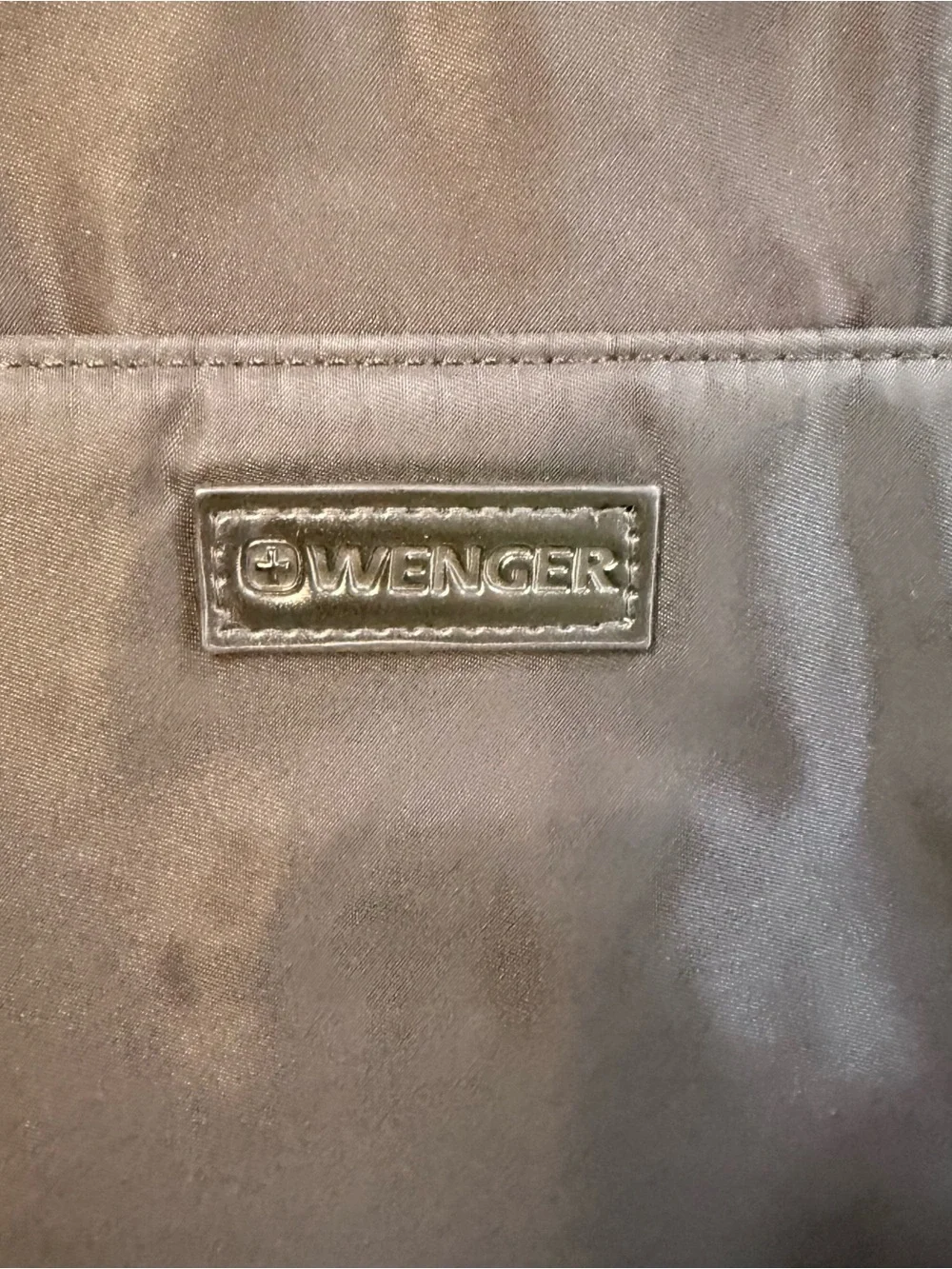 Wenger Black Tote/Laptop Bag with Gold Hardware
